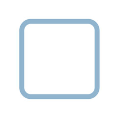 四角のアイコンイラスト