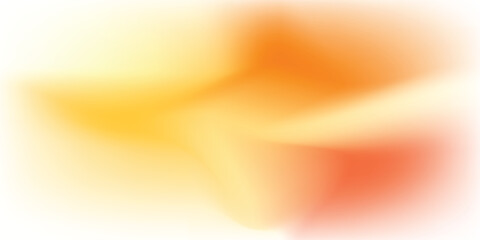 Soft background orange white gradient color. Minimalist fluid background.  vector eps 10