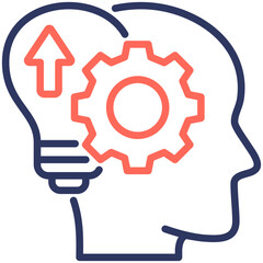 Obraz premium Mindset Shift Icon