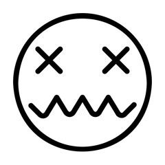 icons related to emoji, expressions of feelings, typing, instant messaging, stickers