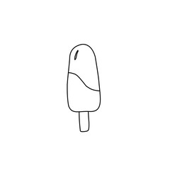 ice cream line icon