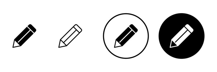 Pencil icon vector. pen sign and symbol. edit icon vector