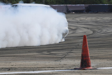 car control drifting on Race track
