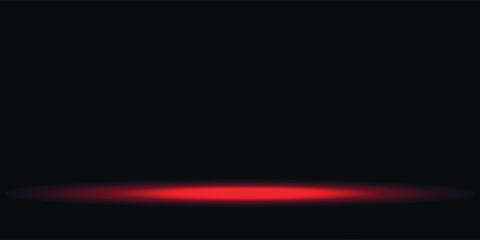 aser lines of light. Horizontal neon light. Neon red horizontal speed lines. Glowing stripes. Laser beams.