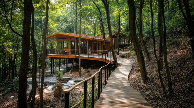 Xitou Nature Education Area, with its lush forest trails and bamboo groves, providing a peaceful retreat into nature.