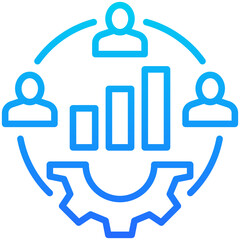 Fototapeta premium Skill Improvement Icon