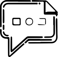 cyberpunk style icons and technology icon