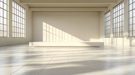 Obraz premium A soft gradient from cream to pale gray with a modern feel.