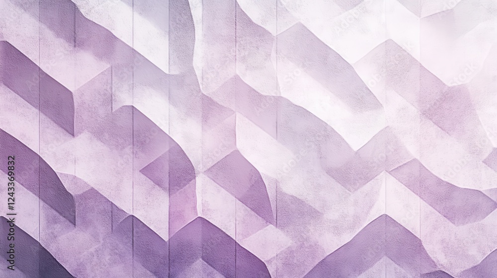 Leinwandbilder minimalist lavender tone pattern with geometric shapes showcasing subtle texture and depth