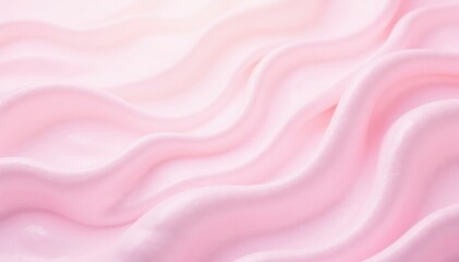 Fototapeta premium Soft pink hue with white creamy texture, gentle gradient, airy, pastel, silky