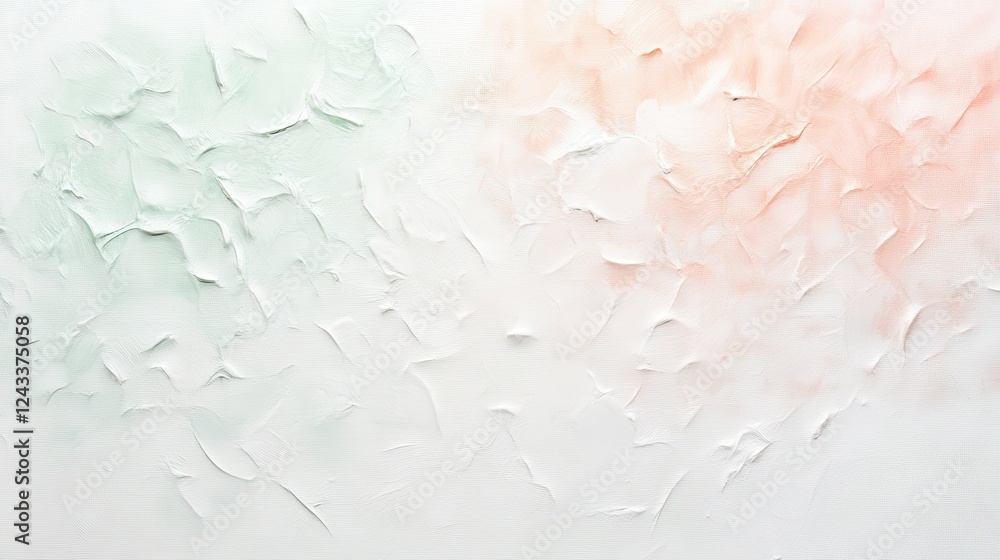 Fototapete Clean white canvas with subtle pencil marks creating an abstract texture and soft color transition