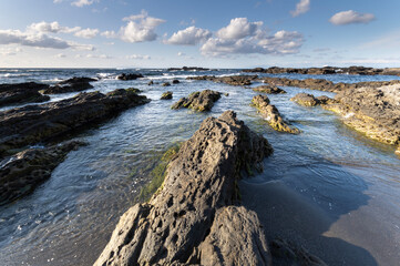 三浦半島の城ヶ島の海岸