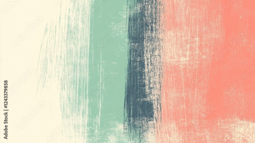 Aufkleber exploration of abstract pencil strokes in a vibrant composition showcasing movement and emotion