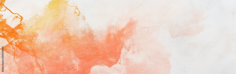 Poster abstract pencil strokes create a dynamic composition of warm colors exploring texture and movement i