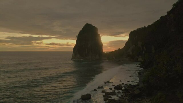 Sunrise and Sunset at Beaches in Pacitan and Trenggalek East Java