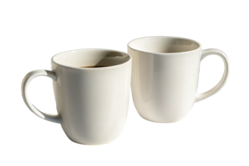 Morning coffee moments kitchen product bright isolated on transparent background