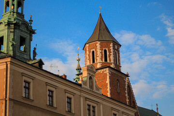 Tower Details on Wawel Hill