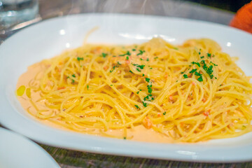 クリームスパゲッティ
