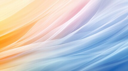 A smooth pastel gradient abstract design with minimalist flowing lines, perfect for a modern and calming vibe