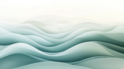 Gentle pastel gradient abstract art with smooth flowing lines, perfect for minimalistic and contemporary design
