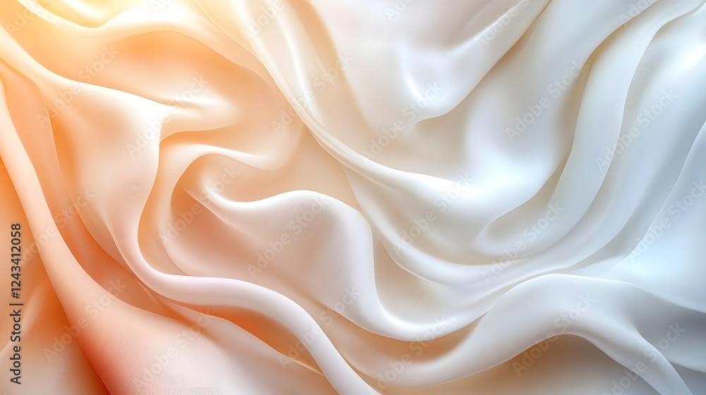 Poster refined elegant minimalist background with soft shimmering textures glowing clean gradients and a so