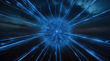 Futuristic Technology Network Visualization for Business Innovation