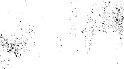 Black and white grunge distress overlay texture abstract surface dust and rough dirty wall.