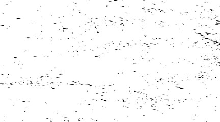 Black and white grunge distress overlay texture abstract surface dust and rough dirty wall.