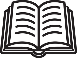 Isolated black open book icon Vector, black open book Silhouette,black open book icon set, black open book for logo,color black open book Vector illustration, Vector Graphic, EPS 10 , clip art work