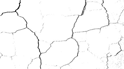 Black and white grunge distress overlay texture abstract surface dust and rough dirty wall.