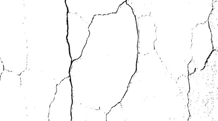 Black and white grunge distress overlay texture abstract surface dust and rough dirty wall.