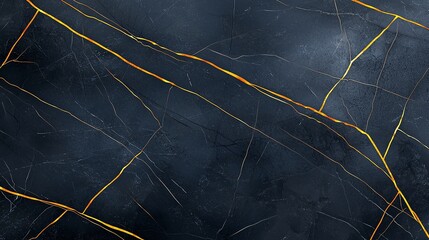 A striking dark marble texture featuring elegant golden veining, ideal for backgrounds, designs, and artistic projects. Perfect for adding a touch of luxury and sophistication.