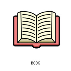 Simple flat design illustration of a credit card being inserted into an ATM slot Perfect for websites and apps needing a simple payment graphic