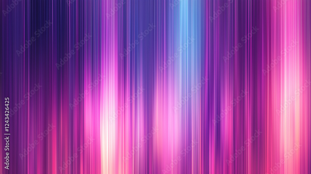 Poster vibrant neon gradient background with dynamic colorful vertical stripes and smooth light streaks cre
