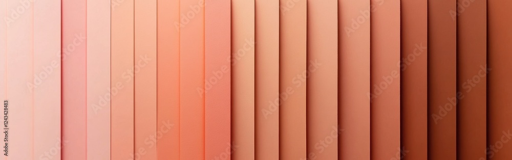 Leinwandbilder Elegant gradient background showcasing smooth transitions of color in soft peach tones for creative projects