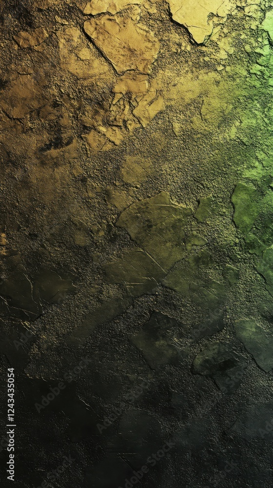 Poster Rugged metallic surface featuring a gradient of earthy tones showcasing texture and depth