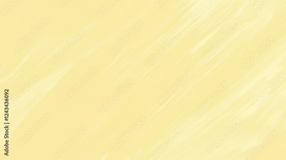 Aufkleber soft pale lemon yellow background ideal for design projects or artistic endeavors with a subtle text