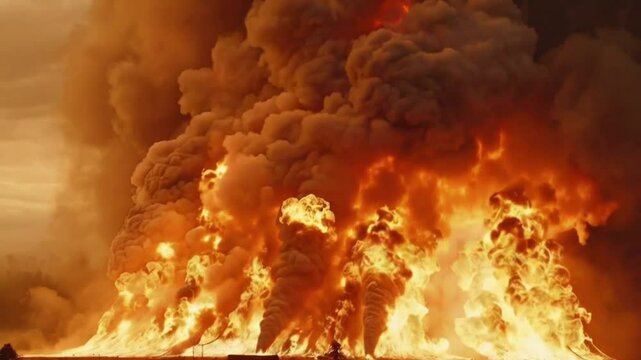 Inferno: A Fiery Blaze Consumes Everything in its Path