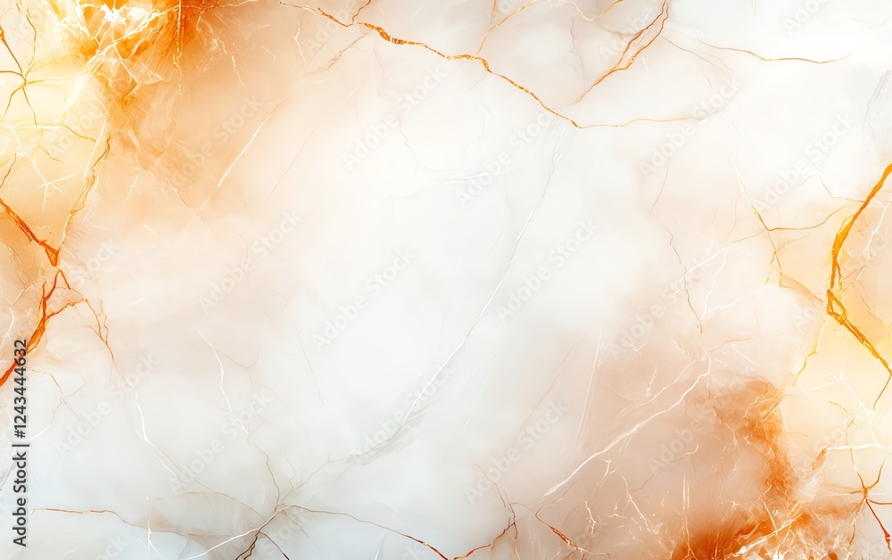 Poster this abstract texture features soft hues of orange and white, creating a warm and inviting backgroun