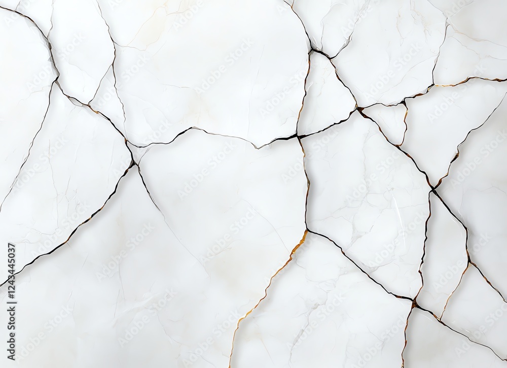 Poster this image features a close-up view of a beautifully textured marble surface with distinct cracks an