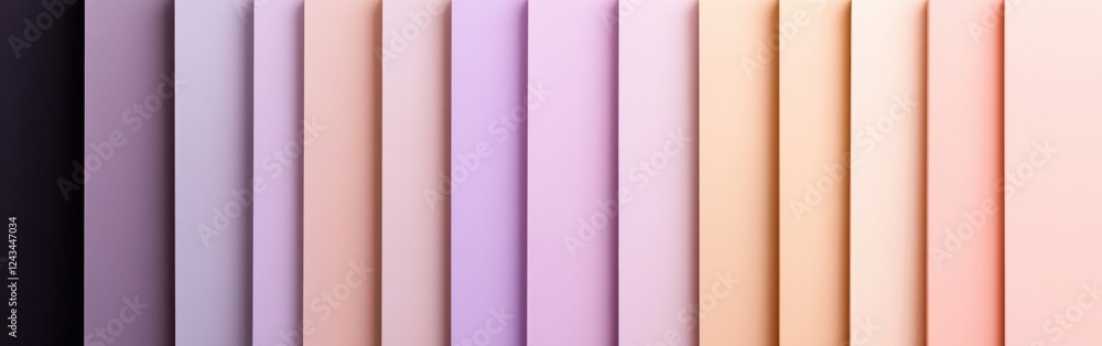 Fototapete smooth gradient background showcasing a transition from deep purple to soft peach hues in a contempo