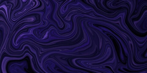 Fototapeta premium Swirling patterns of black brown and silver mixed with purple, swirling patterns, abstract art, edgy style