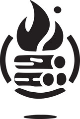 Isolated black fire icon Vector, black fire Silhouette,black fire icon set, black fire for logo,color black fire Vector illustration, Vector Graphic, EPS 10 , clip art work