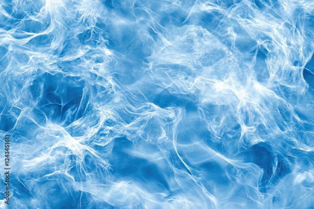Poster abstract blue water background with soft wavy patterns and texture