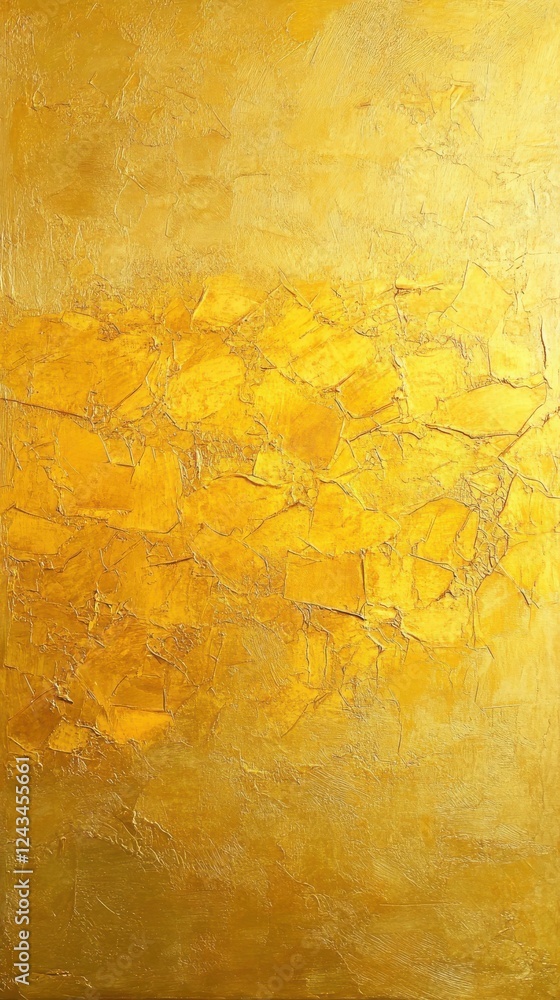 Poster vibrant gold and yellow textured background with intricate patterns showcasing depth and warmth in a