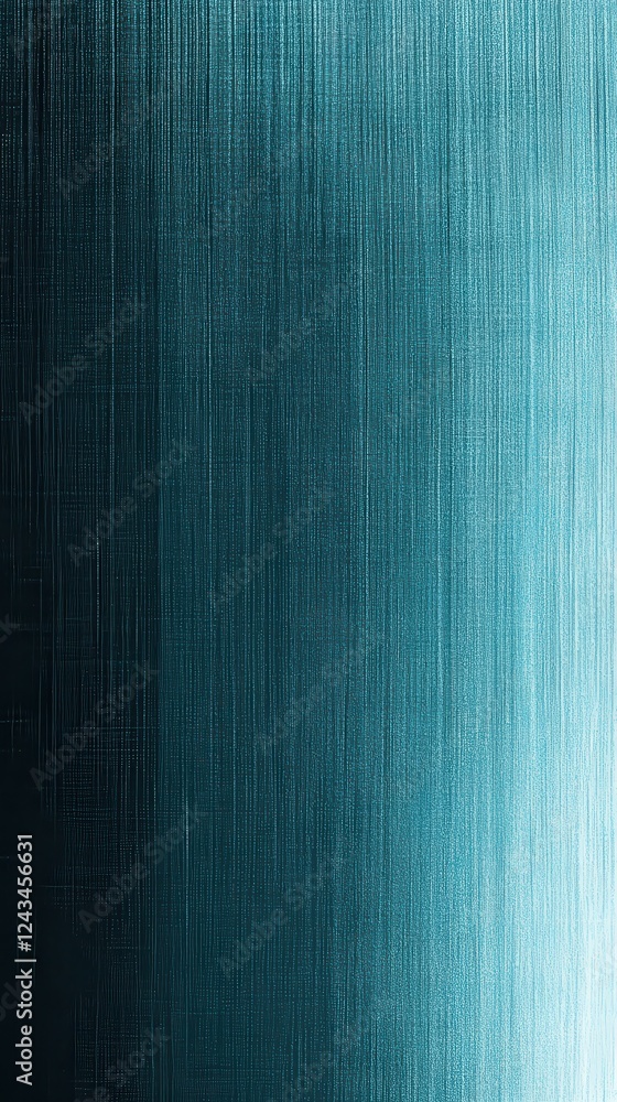 Poster textured gradient background in shades of teal and blue creates a modern and calming atmosphere for 