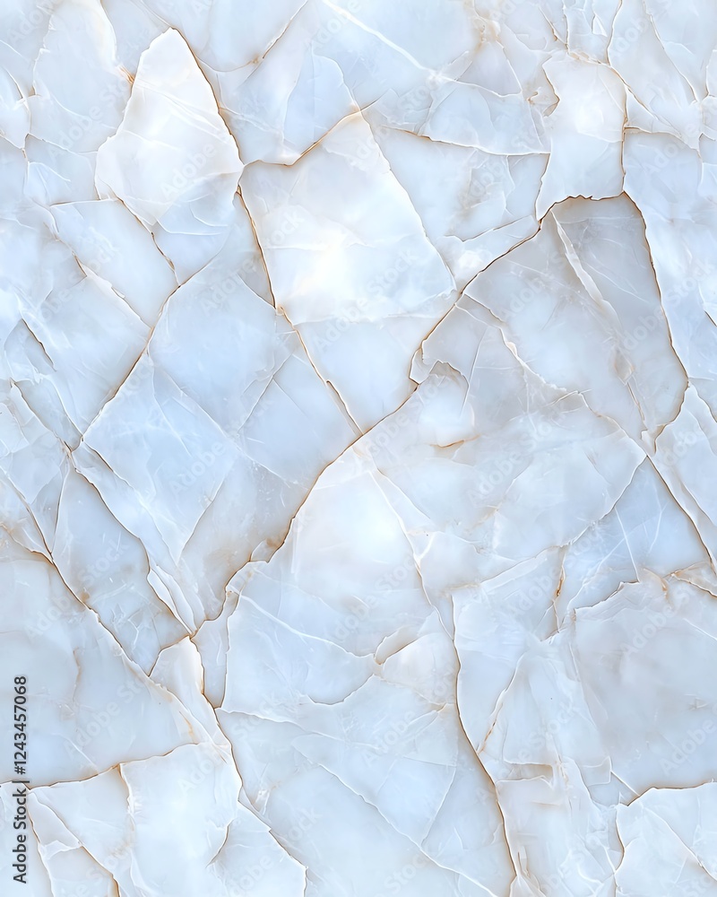 Poster a close-up view of textured white marble showcasing its unique patterns and smooth surface. ideal fo