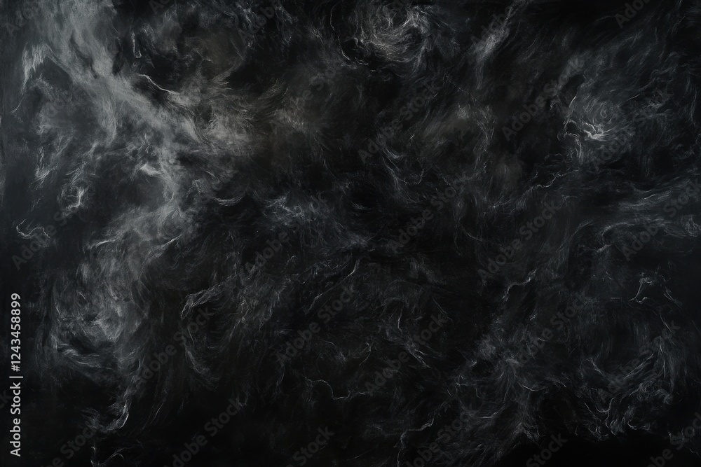 Poster abstract smoke patterns on dark background for artistic projects