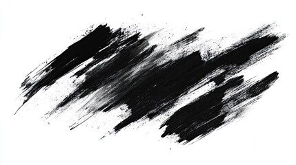 Dark scribbles on a transparent or white background. 