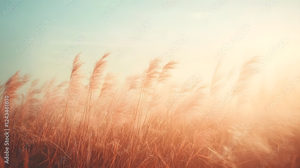 Poster smooth and minimal background featuring subtle light gradients a dreamy airy touch and a tranquil na